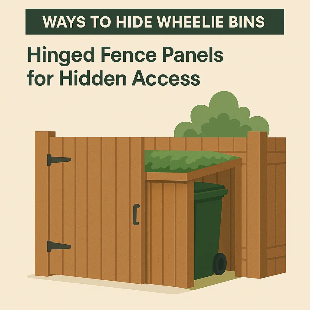 hidden wheelie bin storage