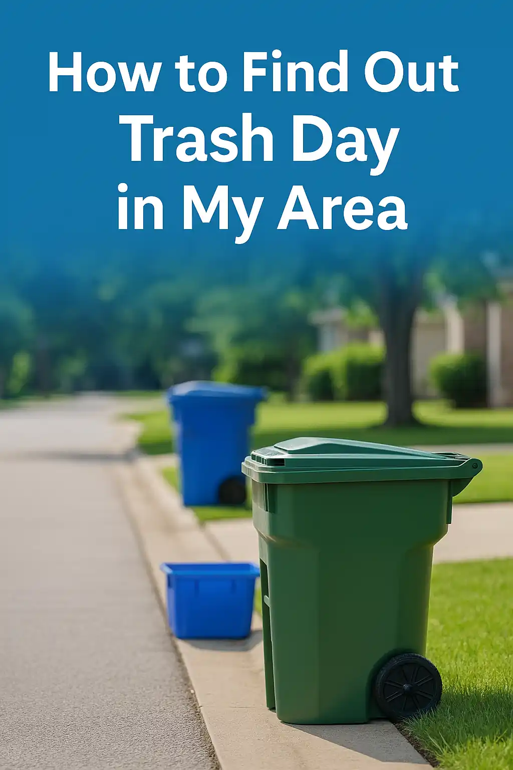 How to Find Out Trash Day in My Area