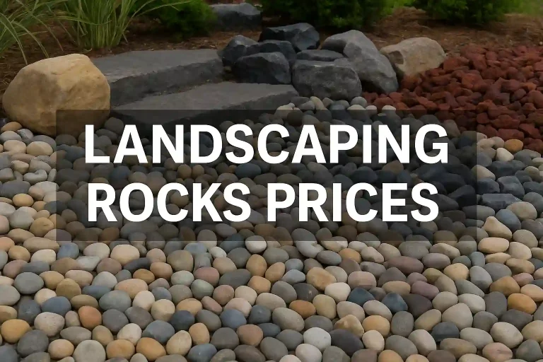 Landscaping Rocks Prices