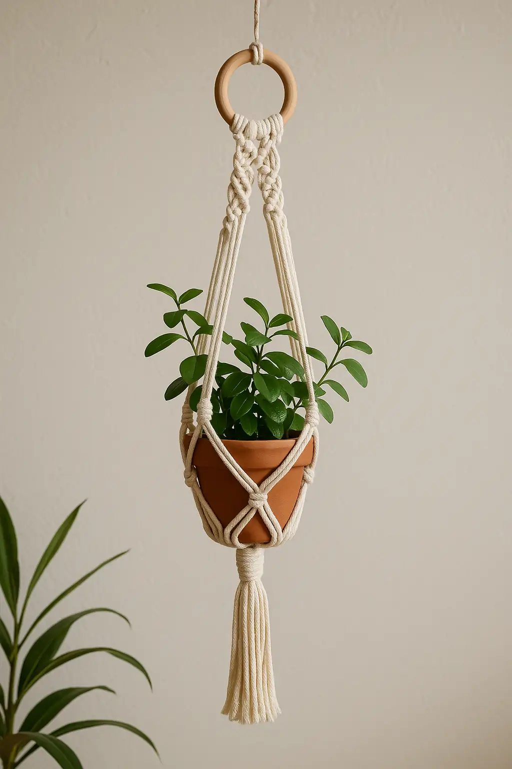 macrame plant hanger