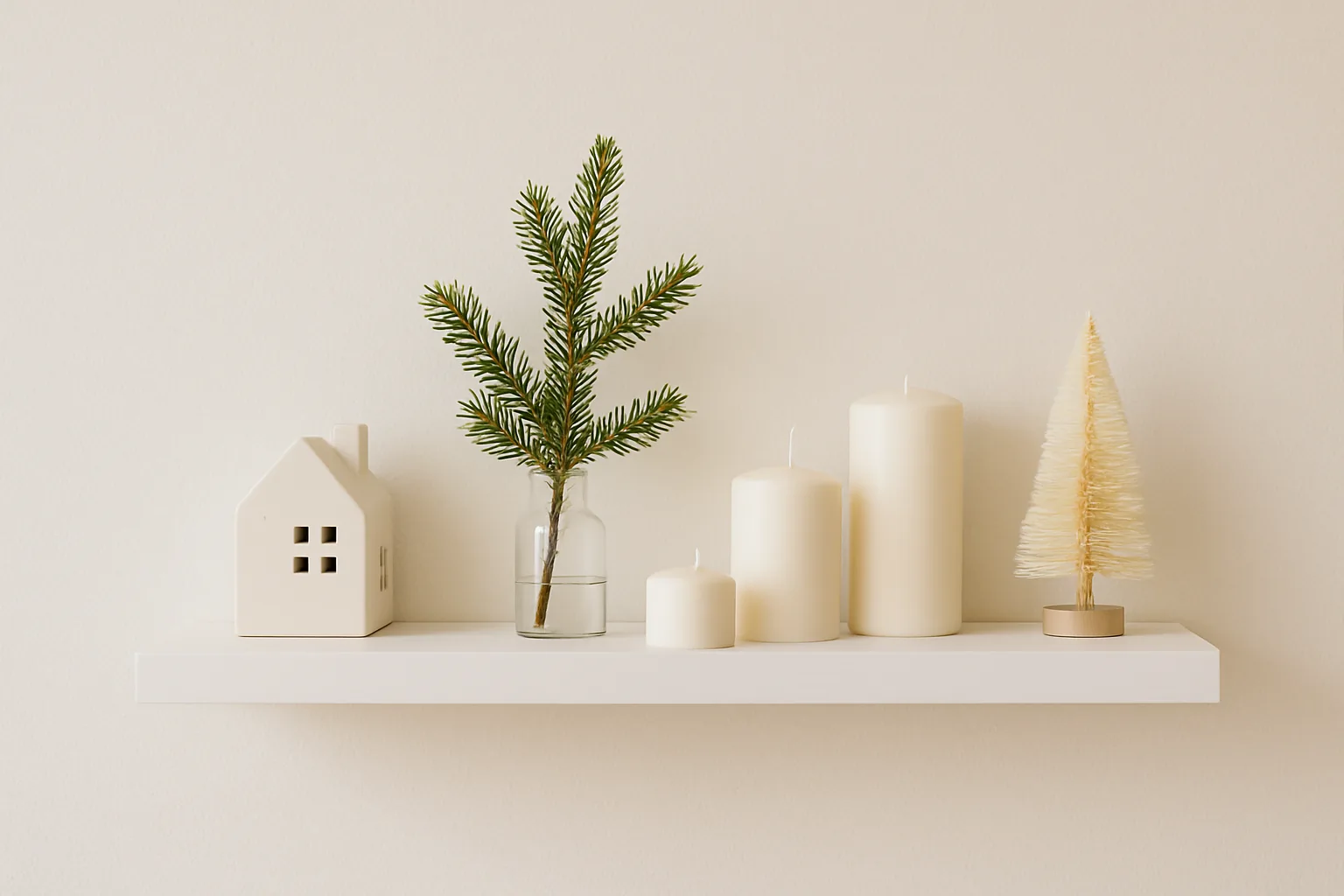 Minimal Shelf Vignettes