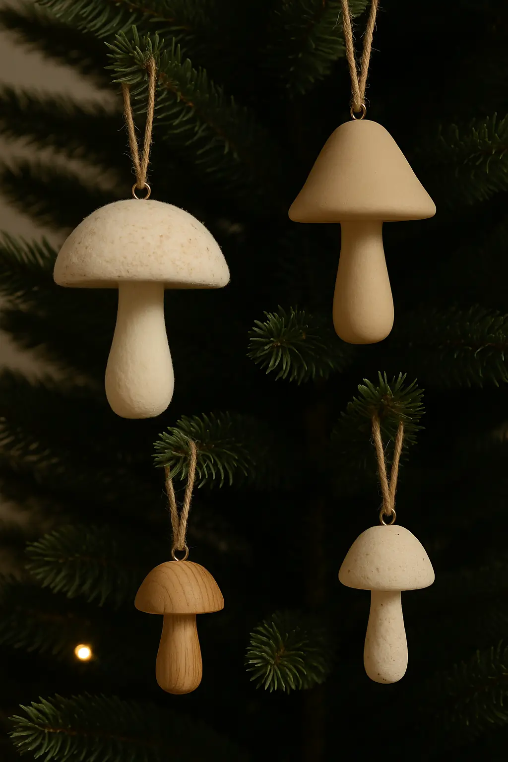 Mushroom Ornaments