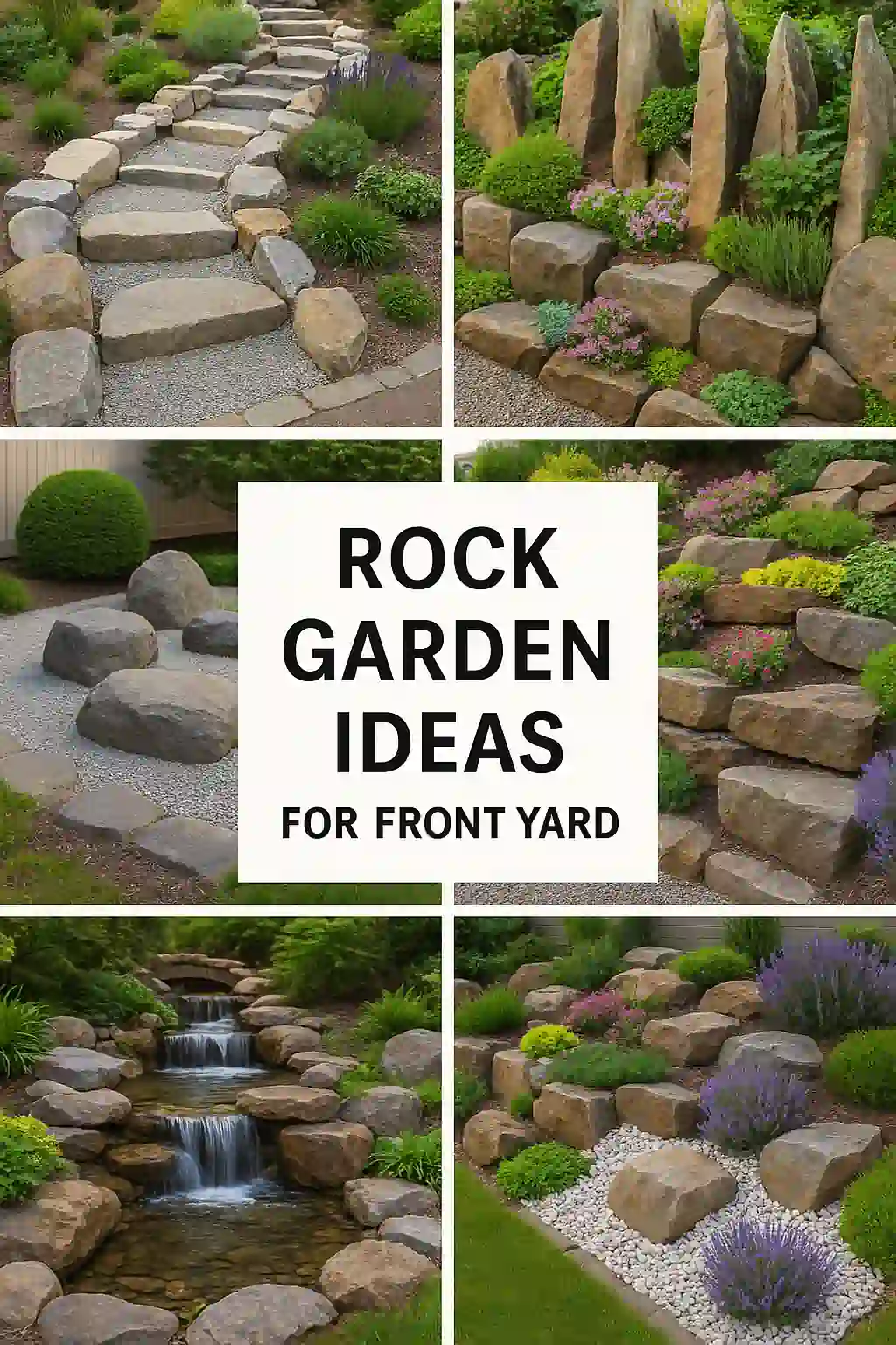 Natural Rock Garden Ideas