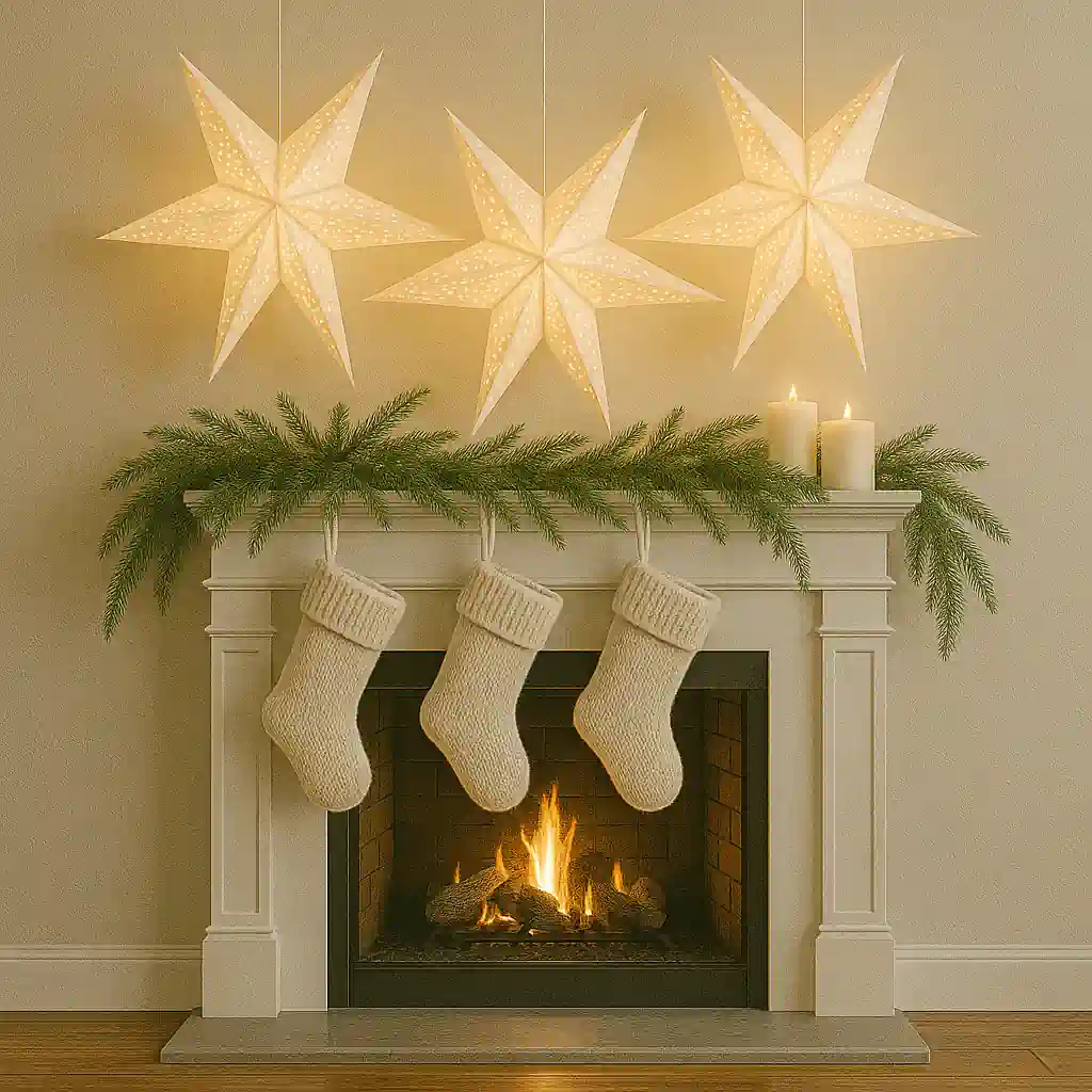 paper star lanterns