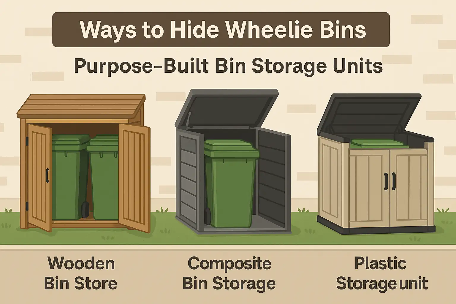 garden bin storage ideas
