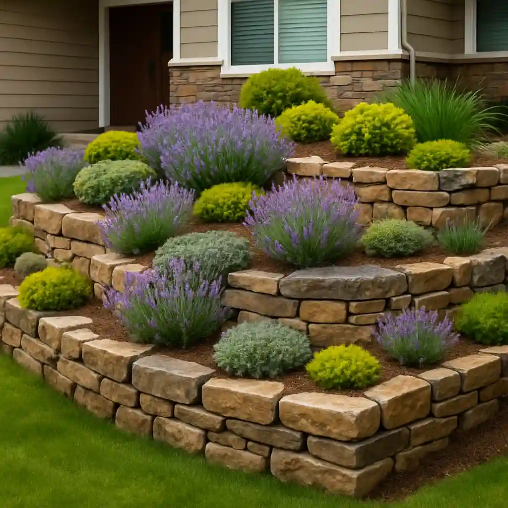 Raised Rock Beds