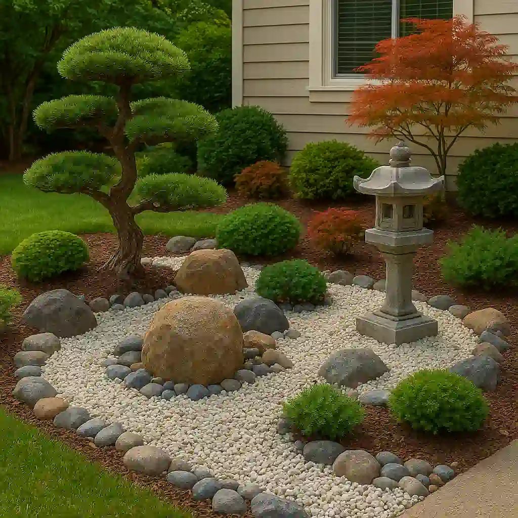 Themed Rock Garden
