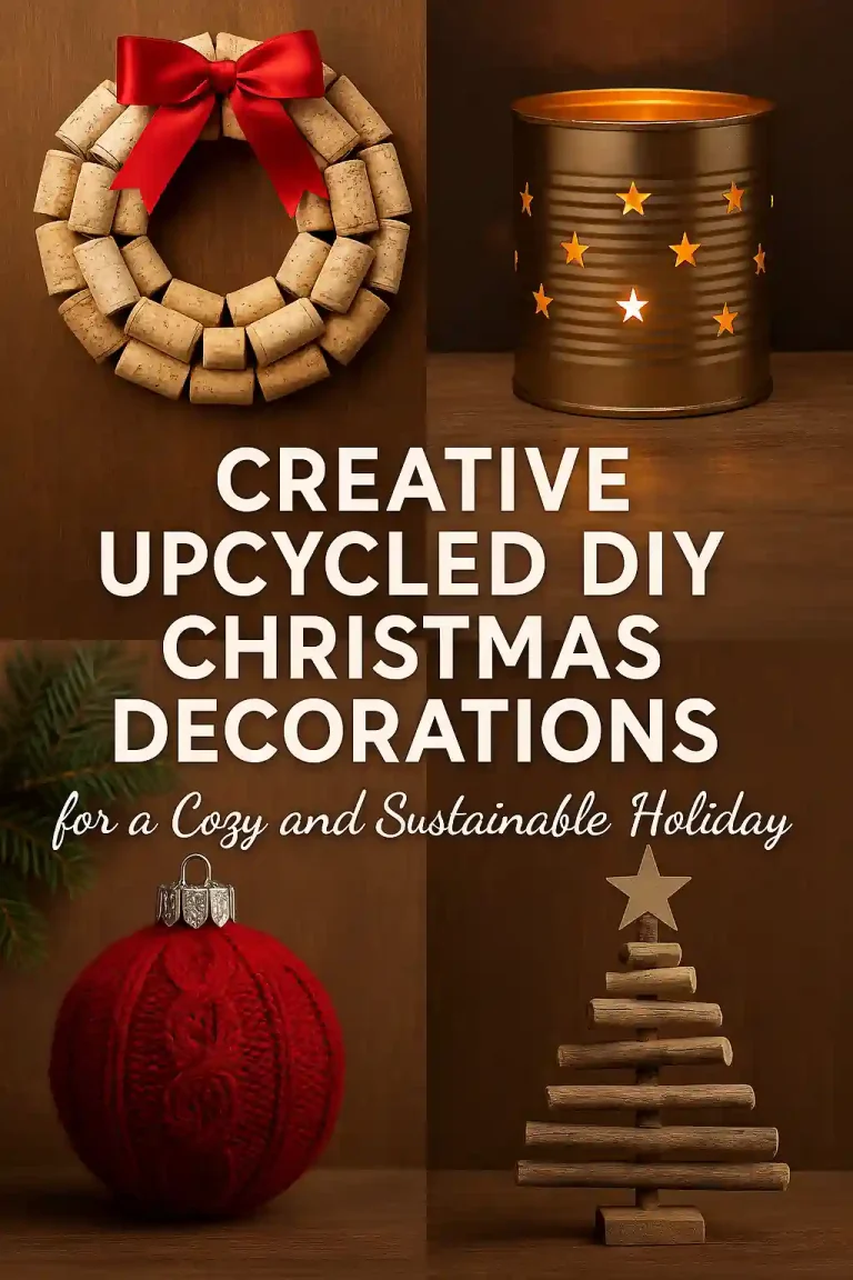 Upcycled DIY Christmas Decorations