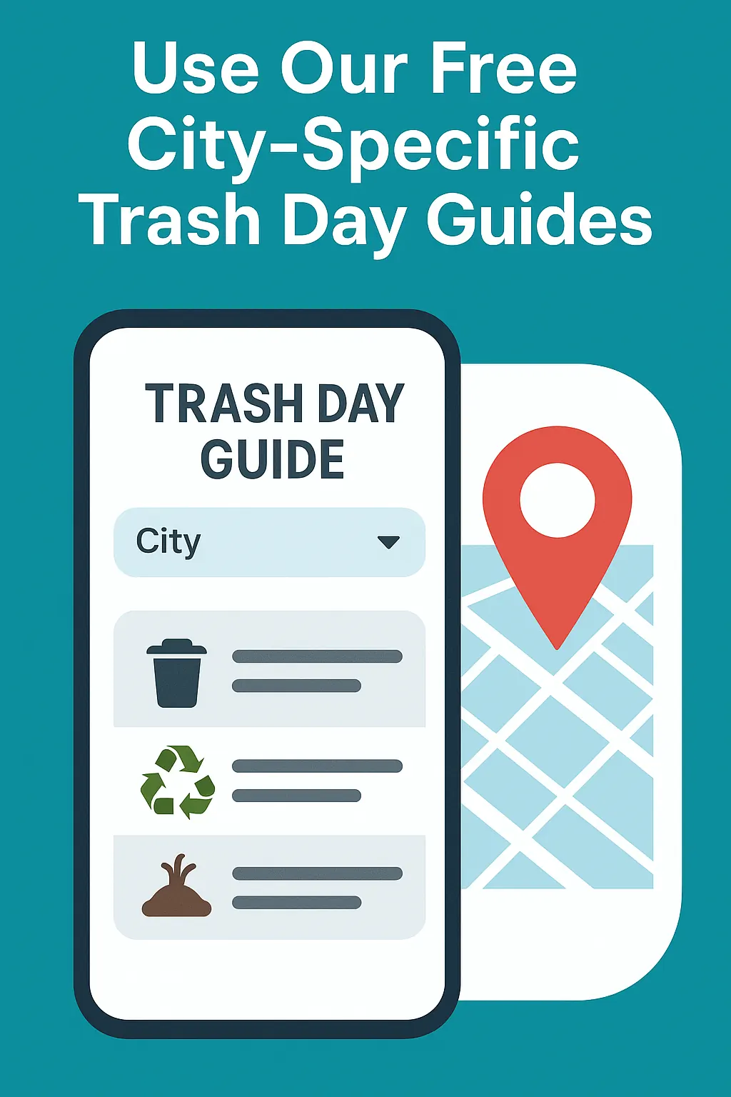 Use Our Free City Specific Trash Day Guides