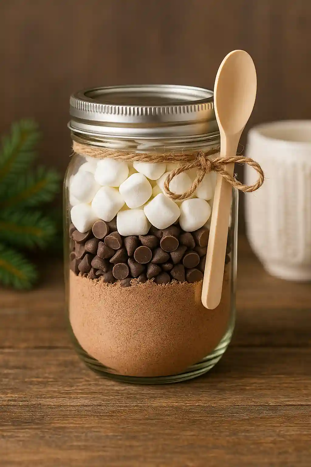 zero waste hot chocolate jar