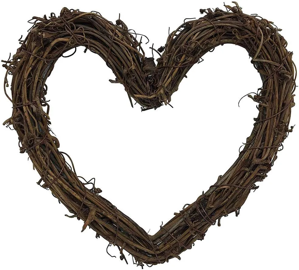 Heart Shape Rustic DIY Wreath Crafts Base