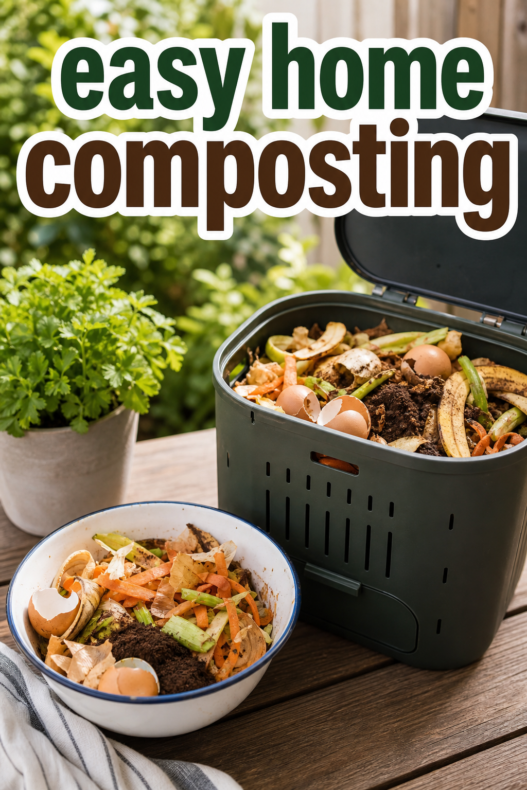 easy home composting