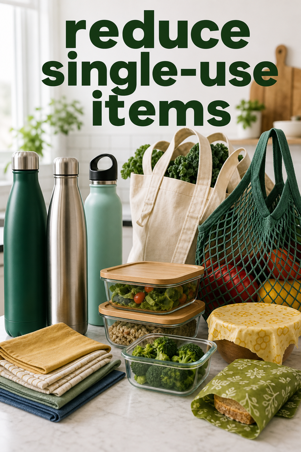reduce single-use items
