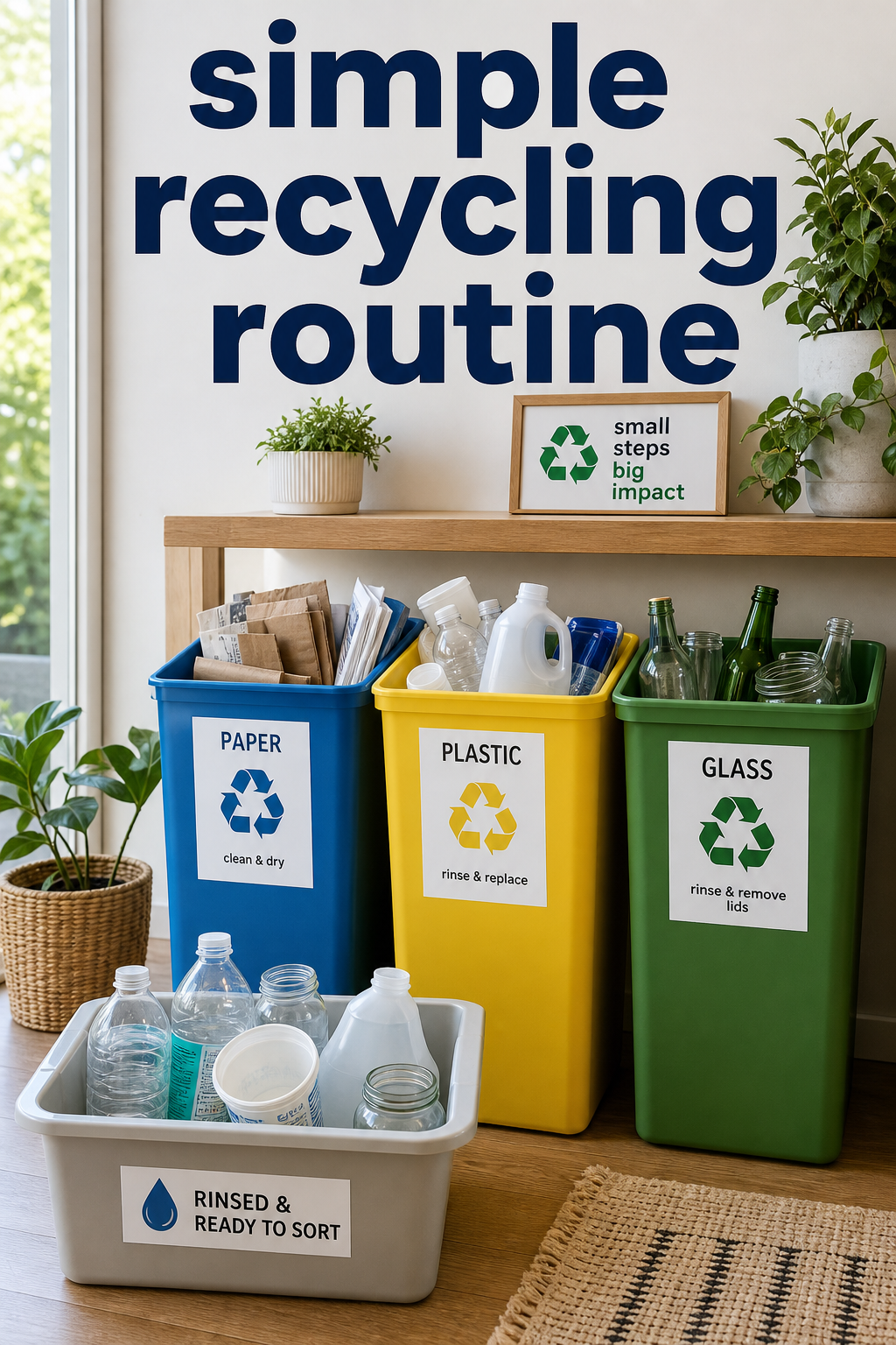 simple recycling routine