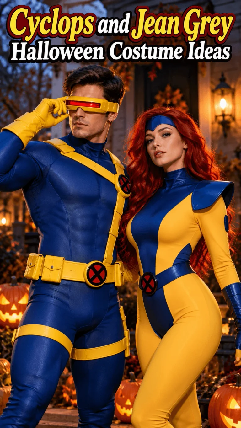 cyclops and jean grey halloween costume ideas