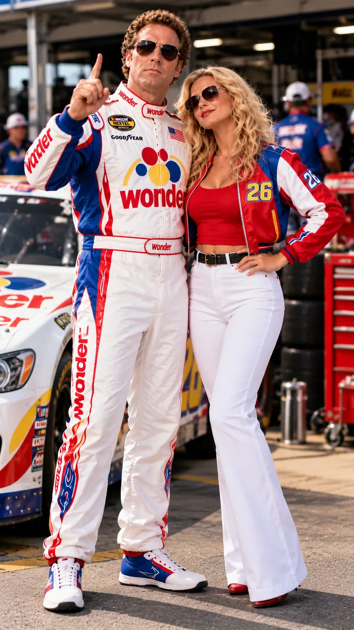Ricky Screen Ricky Bobby and Carley Bobby Halloween Costume Ideas